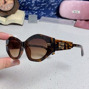 Miu Miu Brown Tortoise Sunglasses